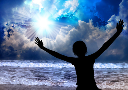 Woman worship and praise